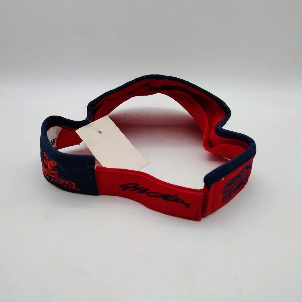 Chase Authentics Jeff Gordon #24 Visor Nascar Racing Cap Hat Adjustable Navy